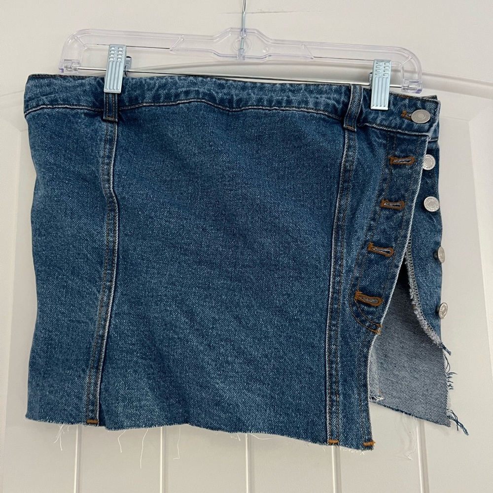 Forever 21 Blue Denim Skirt
